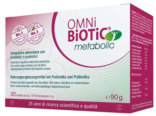 OMNI BIOTIC METABOLIC 30 BUSTINE DA 3 G - Farmafamily.it