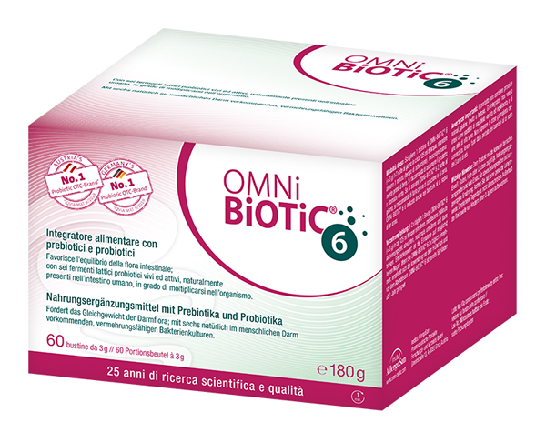 OMNI BIOTIC 6 POLVERE 60 BUSTINE DA 3 G - Farmafamily.it