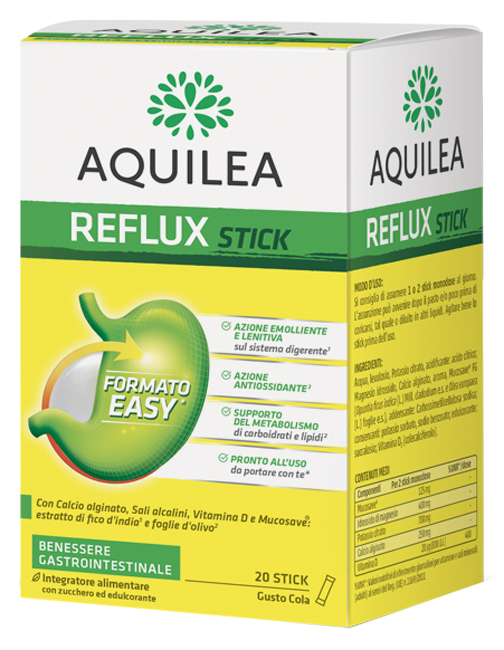 AQUILEA REFLUX 20 STICK MONODOSE - Farmafamily.it