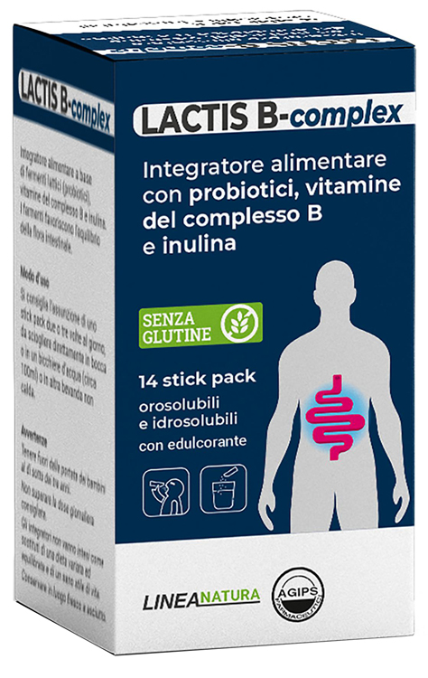 LACTIS B-COMPLEX 14 STICK PACK - Farmafamily.it