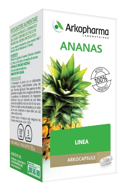 ARKO CAPSULE ANANAS 130 CAPSULE - Farmafamily.it