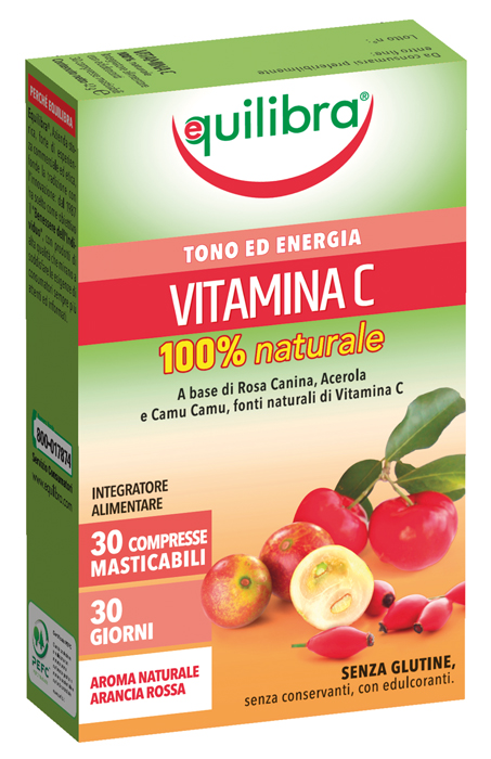 VITAMINA C 100% NATURALE 30 COMPRESSE - Farmafamily.it