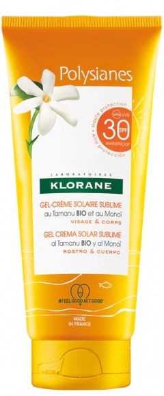 KLORANE GEL-CREMA SOLARE SUBLIME SPF 30 VISO/CORPO 200 ML - Farmafamily.it
