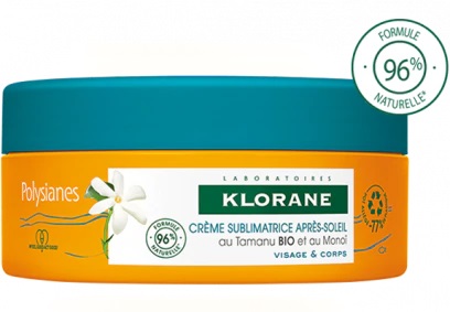 KLORANE CREMA SUBLIMATRICE DOPOSOLE VISO E CORPO TAMANU E MONOI 200 ML - Farmafamily.it
