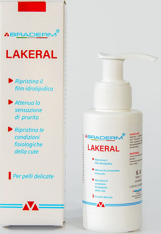 LAKERAL 100 ML BRADERM - Farmafamily.it