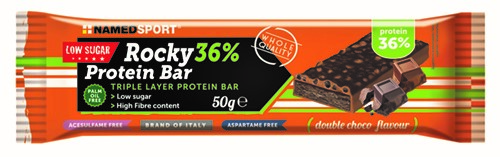 ROCKY 36% PROTEIN BAR DOUBLE CHOCO BARRETTA 50 G - Farmafamily.it