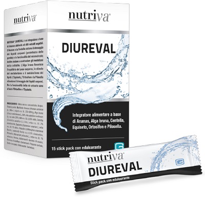NUTRIVA DIUREVAL 15 STICK PACK DA 10 ML - Farmafamily.it