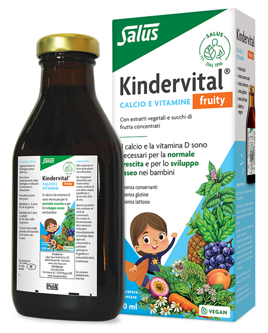 KINDERVITAL FRUITY 250 ML - Farmafamily.it