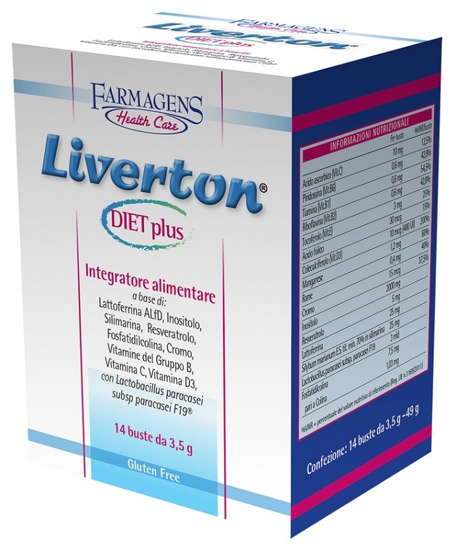 LIVERTON DIET PLUS 14 BUSTINE - Farmafamily.it