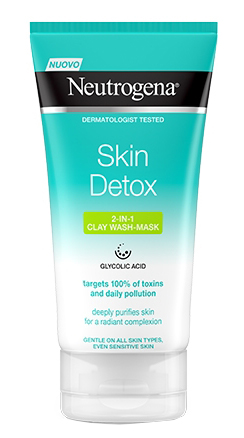 NEUTROGENA DETOX MASK PURIFICANTE ARGILLA 150 ML - Farmafamily.it