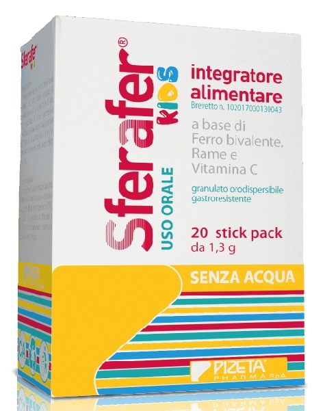 SFERAFER KIDS 20 STICK PACK - Farmafamily.it