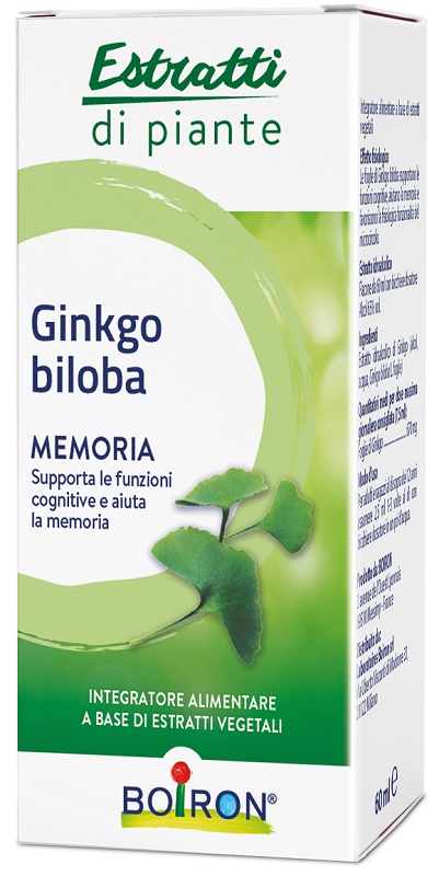 GINKGO BILOBA BOIRON ESTRATTO IDROALCOLICO 60 ML - Farmafamily.it