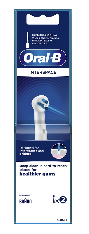 ORAL-B POWER REFILL INTERSPACE RICARICA SPAZZOLINO ELETTRICO - Farmafamily.it