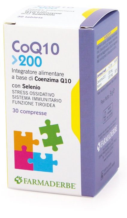 COQ10 200 30 COMPRESSE - Farmafamily.it