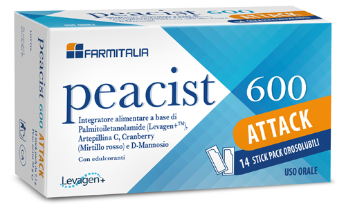 PEACIST 600 ATTACK 14 STICK PACK OROSOLUBILI - Farmafamily.it