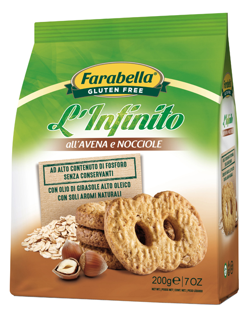 FARABELLA INFINITO AVENA/NOCCIOLE 200 G - Farmafamily.it
