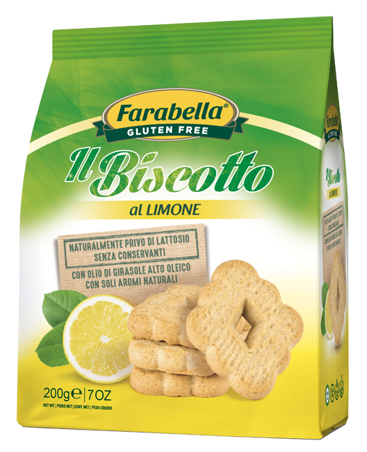 FARABELLA BISCOTTO LIMONE 200 G - Farmafamily.it