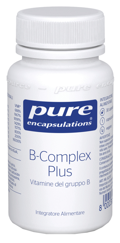 PURE ENCAPSULATIONS B-COMPLEX PLUS 30 CAPSULE - Farmafamily.it