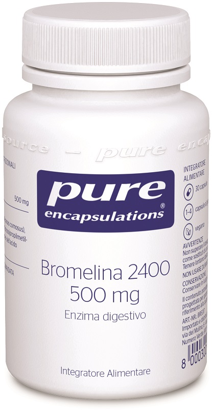 PURE ENCAPSULATIONS BROMELINA 30 CAPSULE - Farmafamily.it