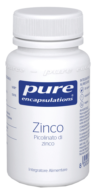 PURE ENCAPSULATIONS ZINCO 30 CAPSULE - Farmafamily.it