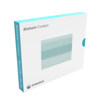 MEDICAZIONE PRIMARIA BIATAIN CONTACT IN SILICONE TRASPARENTE 7,5X10 CM 10 PEZZI - Farmafamily.it