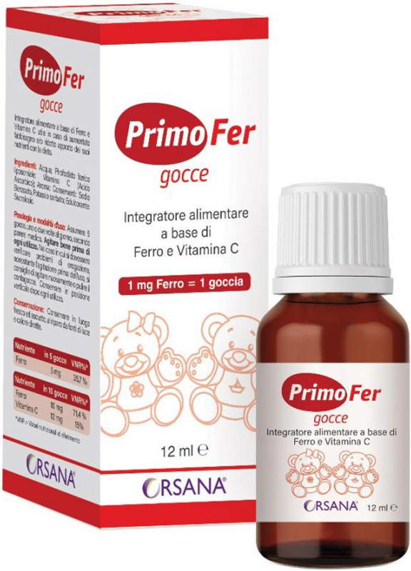 PRIMOFER GOCCE 12 ML - Farmafamily.it