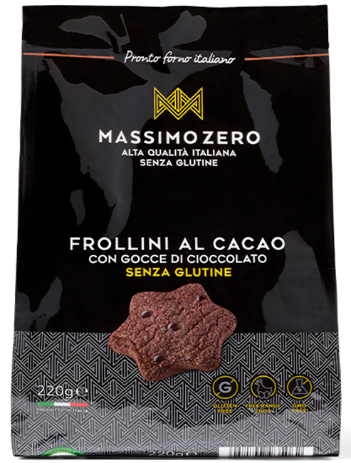 MASSIMO ZERO FROLLINI CACAO 220 G - Farmafamily.it