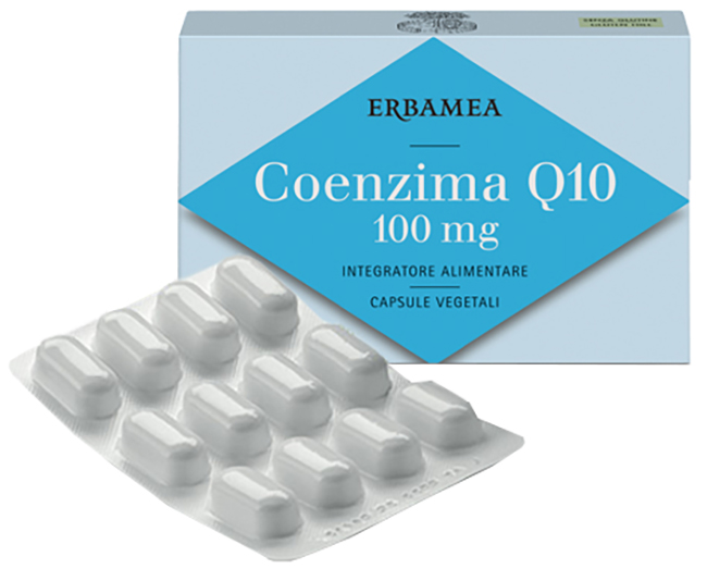 ERBAMEA COENZIMA Q10 100 MG 24 CAPSULE VEGETALI - Farmafamily.it
