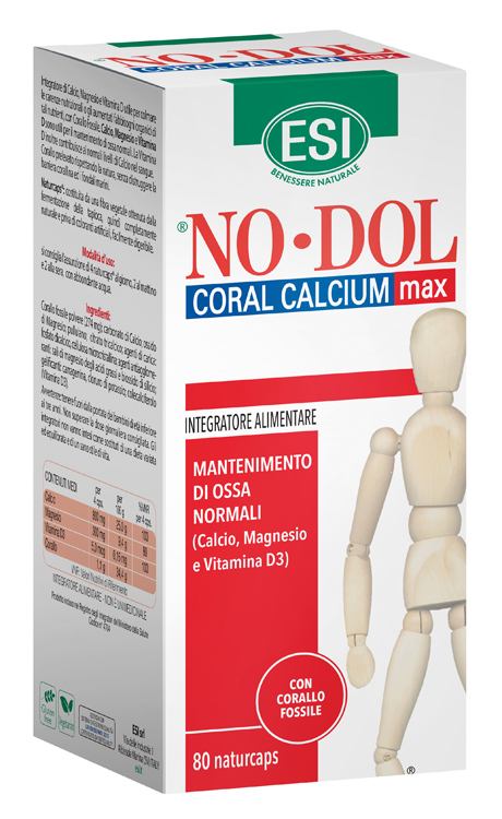 ESI NO DOL CORAL CALCIUM MAX 80 CAPSULE - Farmafamily.it
