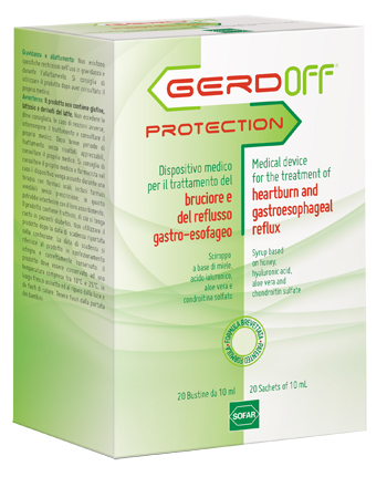 GERDOFF PROTECTION SCIROPPO 20 BUSTE 10 ML - Farmafamily.it
