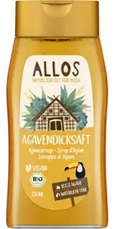 ALLOS SCIROPPO D'AGAVE 250 ML - Farmafamily.it