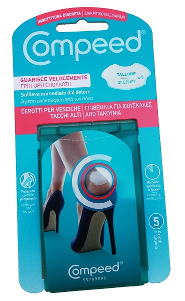 CEROTTO COMPEED VESCICHE TACCHI ALTI 5 PEZZI - Farmafamily.it