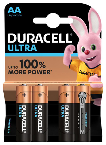 DURACELL ULTRA AA B4 MN1500 RFT 20 PEZZI - Farmafamily.it