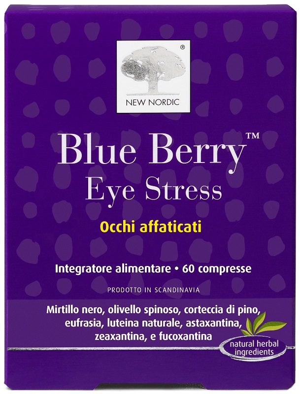 BLUE BERRY EYE STRESS OCCHI AFFATICATI 60 COMPRESSE - Farmafamily.it
