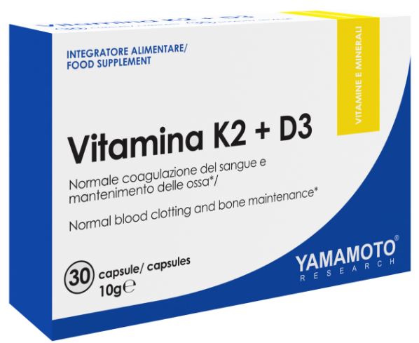 YAMAMOTO RESEARCH VITAMINA K2+D3 30 CAPSULE - Farmafamily.it