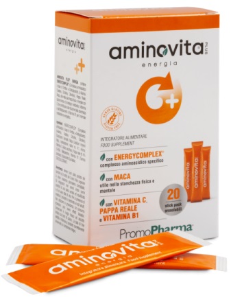 AMINOVITA PLUS ENERGIA 20 STICK PACK X 2 G - Farmafamily.it