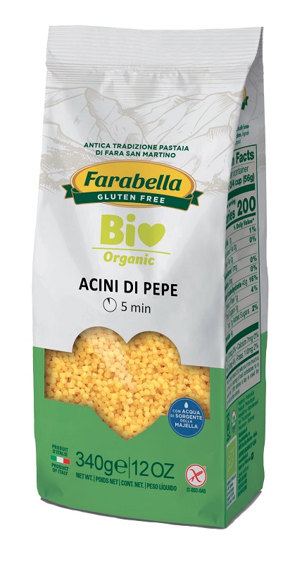 FARABELLA BIO ACINI DI PEPE MAIS-RISO 340 G - Farmafamily.it
