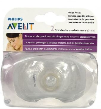 AVENT PARACAPEZZOLI FARFALLA MEDIUM 2 PEZZI CON CUSTODIA TRASPORTO - Farmafamily.it