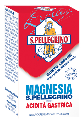 MAGNESIA S PELLEGRINO ACIDITA' GASTRICA 10 BUSTINE - Farmafamily.it