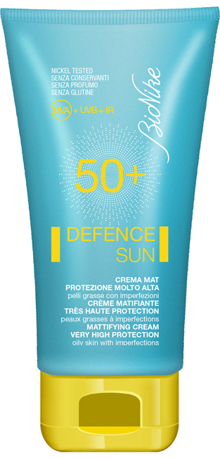 DEFENCE SUN 50+ CREMA MAT PROTEZIONE MOLTO ALTA 50 ML - Farmafamily.it