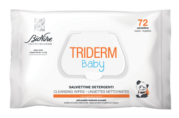 TRIDERM BABY SALVIETTINE DETERGENTI 72 PEZZI - Farmafamily.it