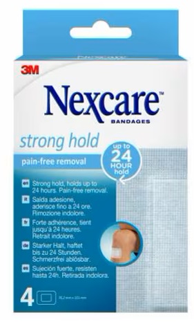 CEROTTO NEXCARE STRONG PADS 4 PEZZI - Farmafamily.it
