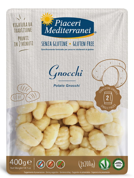 PIACERI MEDITERRANEI GNOCCHI 400 G - Farmafamily.it
