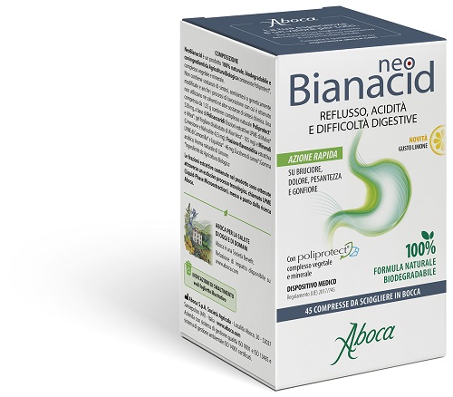 NEOBIANACID 45 COMPRESSE LIMONE - Farmafamily.it