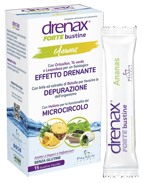 DRENAX FORTE ANANAS 15 BUSTINE - Farmafamily.it
