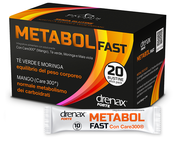 DRENAX METABOL FAST 20 STICK PACK - Farmafamily.it