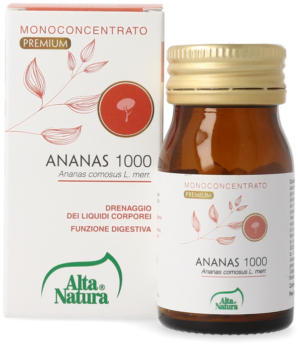 ANANAS 1000  30 COMPRESSE 950MG TERRANATA - Farmafamily.it