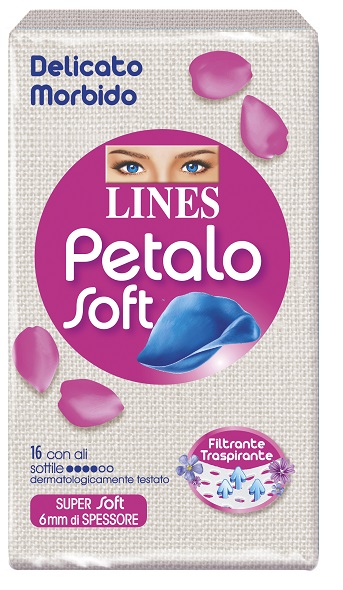 LINES PETALO SOFT ALI 16 PEZZI - Farmafamily.it