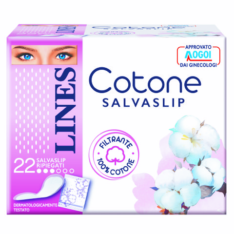 LINES COTONE PROTEGGISLIP RIP 22 PEZZI - Farmafamily.it