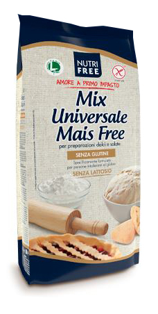 NUTRIFREE MIX UNIVERSALE MAIS FREE PREPARAZIONI DOLCI E SALATE 800 G - Farmafamily.it